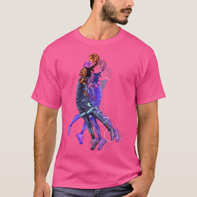 T-shirt Ja Morant Dessin Art (Devant)