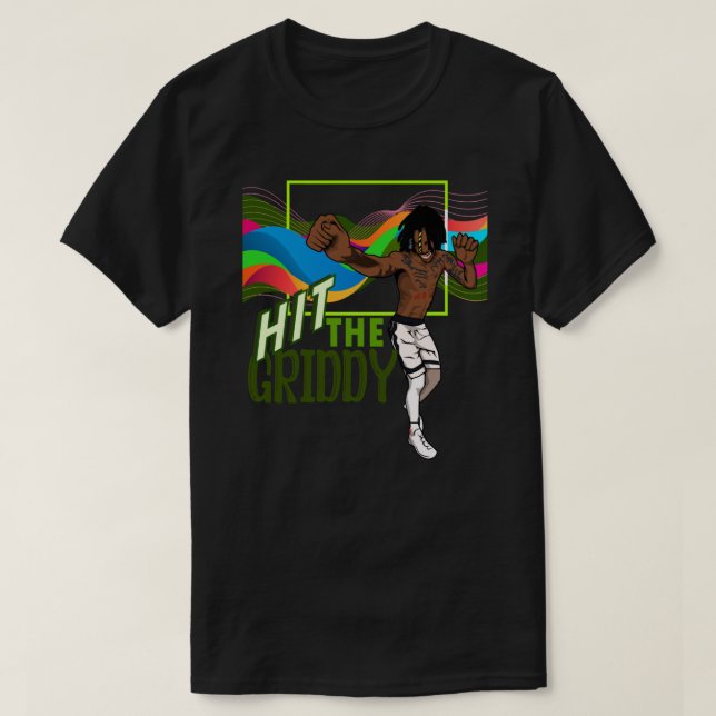 T-shirt Ja Morant - Frappe Le Griddy (Design devant)