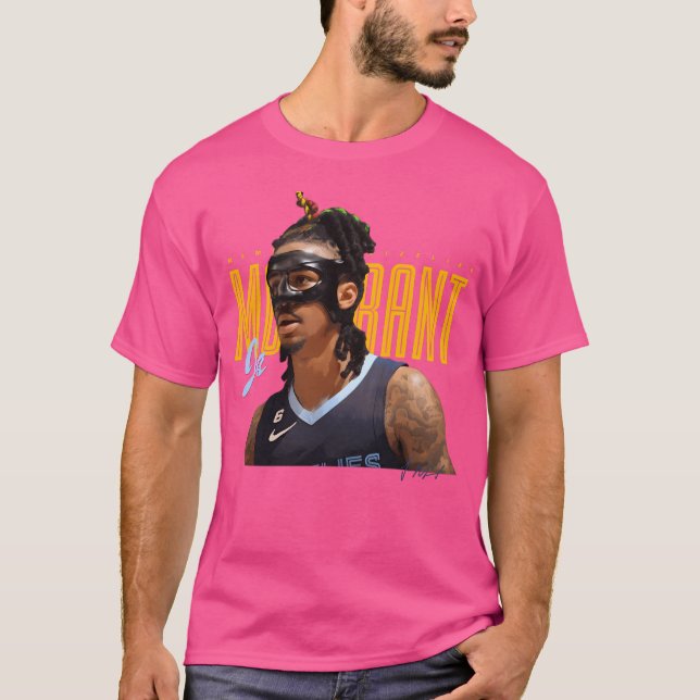 T-shirt Ja Morant masqué (Devant)