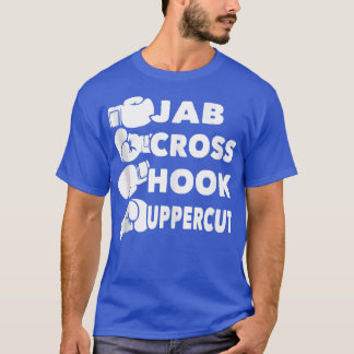 T-shirt Jab Cross Hook Uppercut Boer Lover Gym Boer Kick