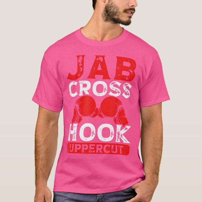 T-shirt Jab Cross Hook Uppercut Mixed martial art Kickboxe (Devant)