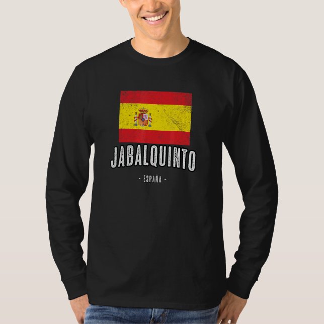 T-shirt Jabalquinto Spain Es Flag City - Bandera Ropa - (Devant)
