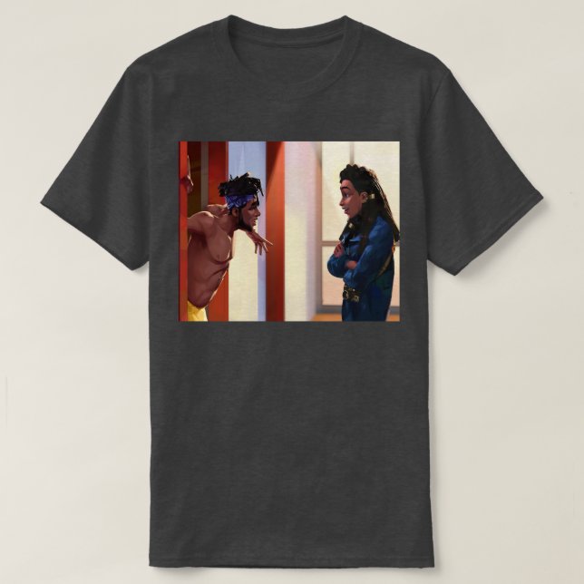 T-shirt Jabari et pré entérogalactiques (Design devant)