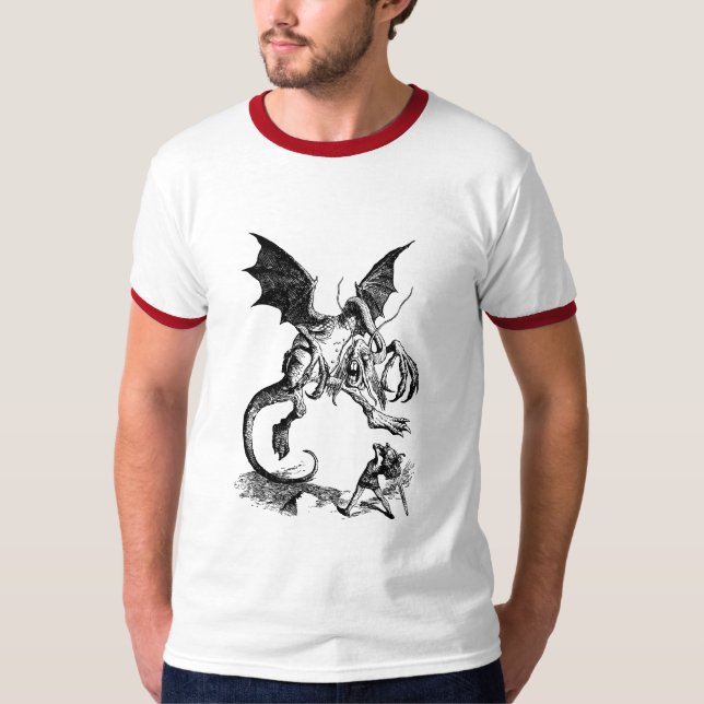 T-shirt jabberwocky (Devant)