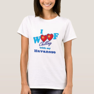 T-shirt J'aboie Havanese