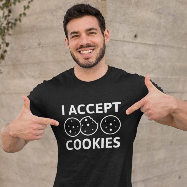 T-shirt J'accepte les cookies (Créateur téléchargé)