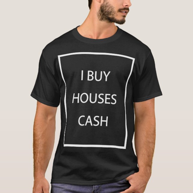 T-shirt J'achète des maisons géniales (Devant)