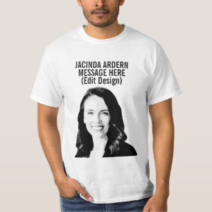 T-SHIRT JACINDA ARDERN PERSONNALISÉ