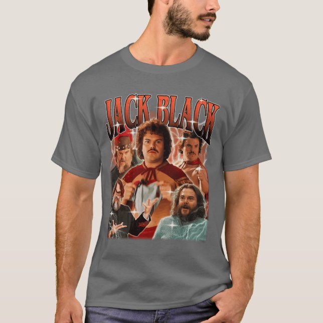 T-shirt Jack Black Famille Vintage (Devant)