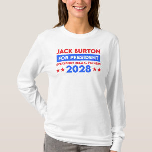T-shirt Jack Burton Pour Président 2028