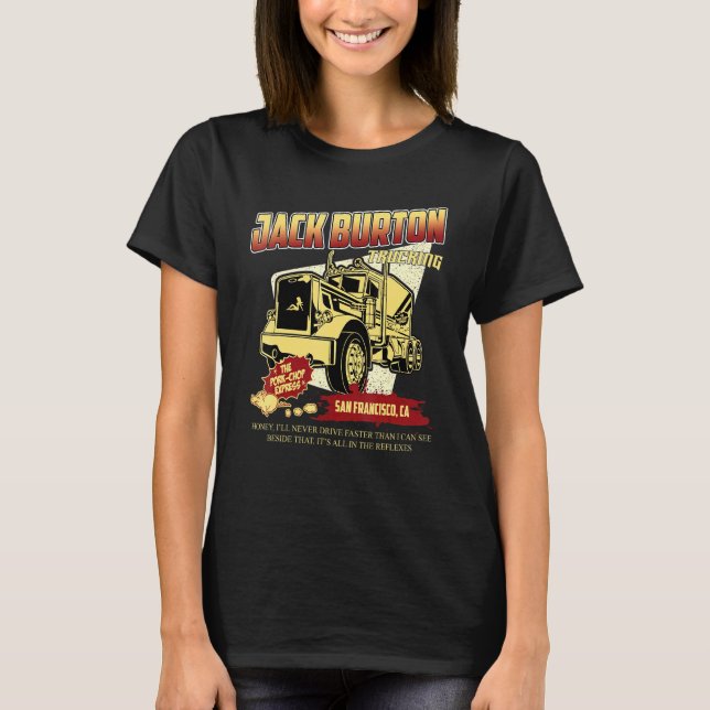 T-shirt Jack Burton Transport San Francisco (Devant)