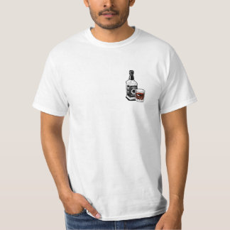 T-shirt Jack Daniels inspiré Whiskey Illustration Sticker