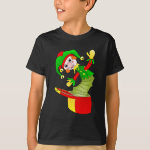 T-shirt Jack de dessin dans le coussin de boîte