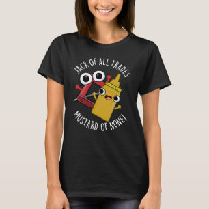 T-shirt Jack De Tous Les Corps Moutarde De Rien Fond Sombr