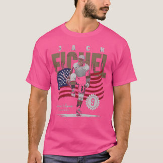 T-shirt Jack Eichel Vegas Avec American Flag Pride