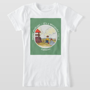 T-Shirt Jack et Jill Mother Goose Articles de fête d'anniv