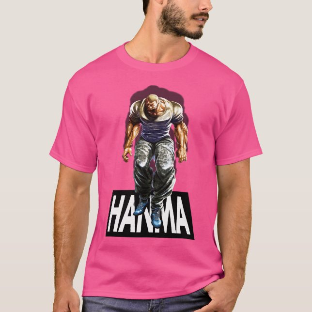 T-shirt Jack Hanma (Premier Fils De Yujiro Hanma) - Baki L (Devant)