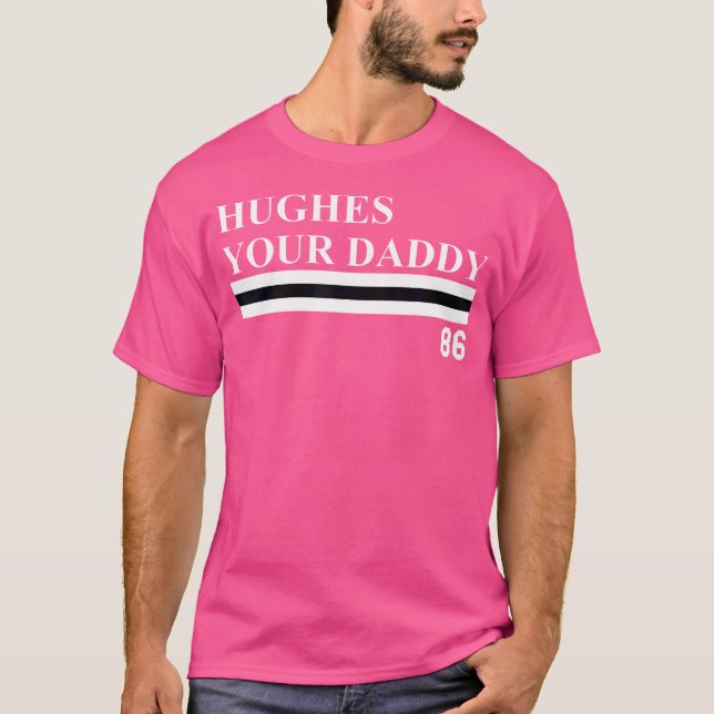 T-shirt Jack Hughes Ton Papa (Devant)