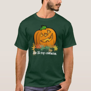 T-shirt Jack-o'-lantern C'Est Mon Costume Dark Tee