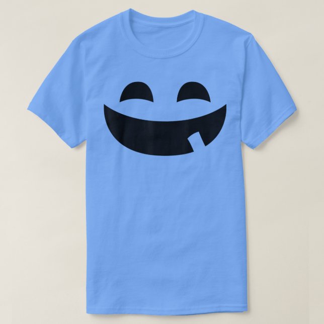 T-shirt Jack-o'-lantern Citrouille Face Costume d'Hallowee (Design devant)