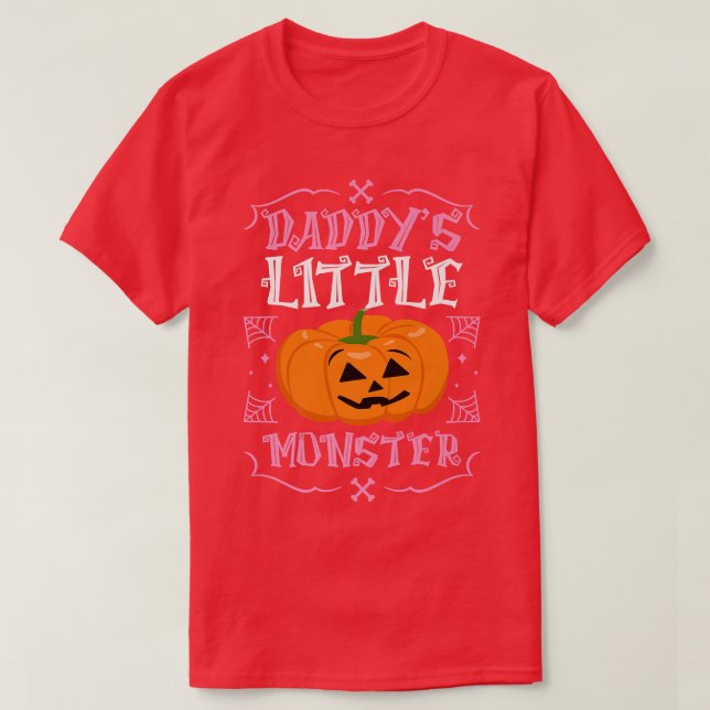 T-shirt Jack-o'-lantern Daug, le Citrouille du petit monst (Design devant)