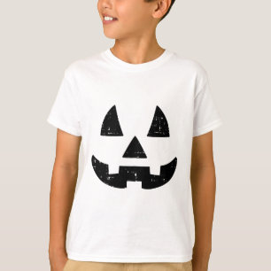 T-shirt Jack-o'-lantern Face Mignonne Costume Halloween Ho