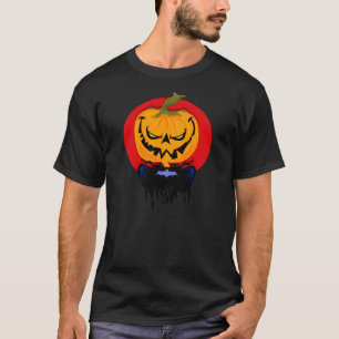 T-shirt Jack-o-lanterne effrayant