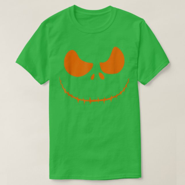 T-shirt Jack O'Lantern Halloween Carving (Design devant)