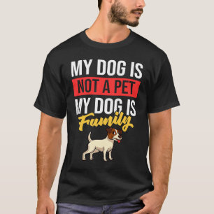 T-shirt Jack Parson Russell Terrier Chien Chien Chien Chie