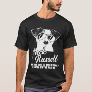 T-shirt Jack Russell Chien Officiel Des Gens Les Plus Cool