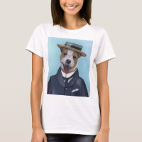 Jack Russell in Boater