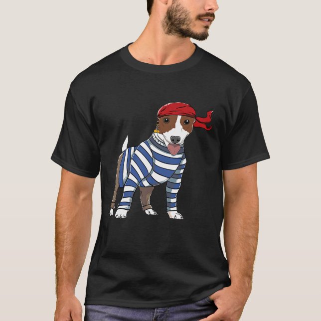T-shirt Jack Russell Terrier Chien Se Reproduit Comme Un P (Devant)