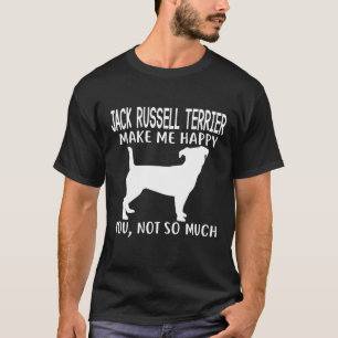 T-shirt Jack Russell Terrier Me Rendre Joyeux Chien Papa M