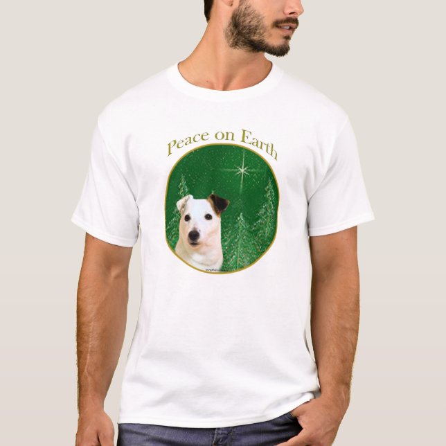 T-shirt Jack Russell Terrier Paix (Devant)