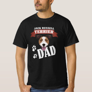 T-shirt Jack Russell Terrier Papa, Chien Papa