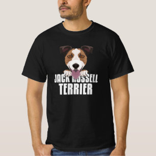 T-shirt Jack Russell Terrier souriant