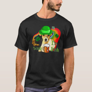 T-shirt Jack Russell Terrier St patrick