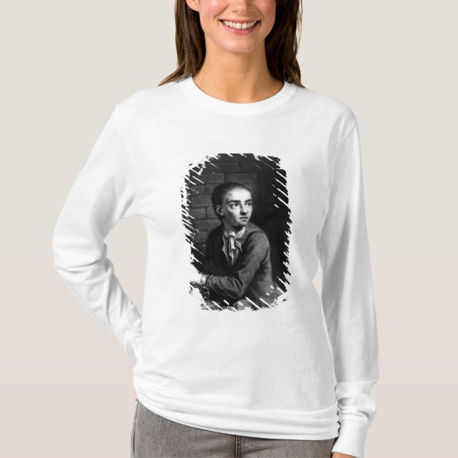 T-shirt Jack Sheppard, gravé par blanc de George, 1728 (Devant)