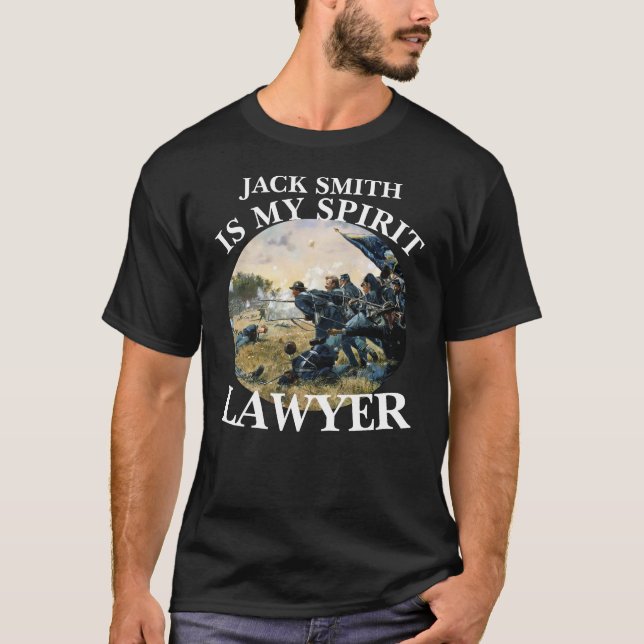 T-SHIRT JACK SMITH EST MON AVOCAT SPIRIT PROCUREUR (Devant)