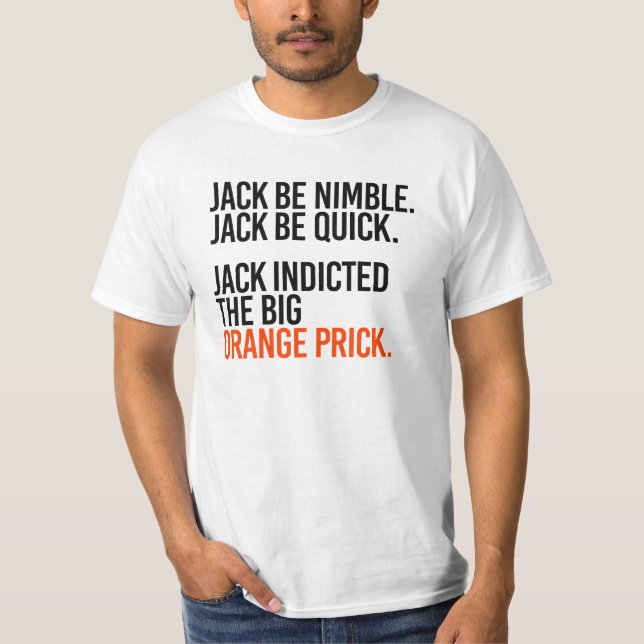 T-shirt Jack Smith : Jack être agile (Devant)