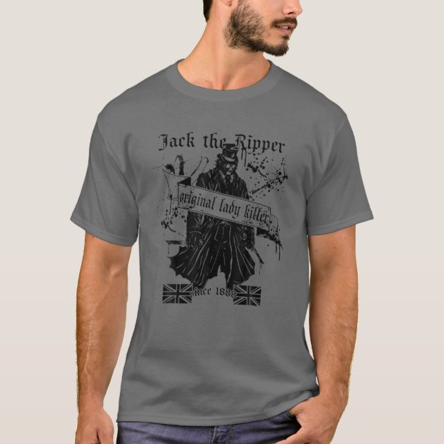T-SHIRT JACK THE RIPPER ORIGINAL LADY KILLER CLASSIQUE TRÈ (Devant)