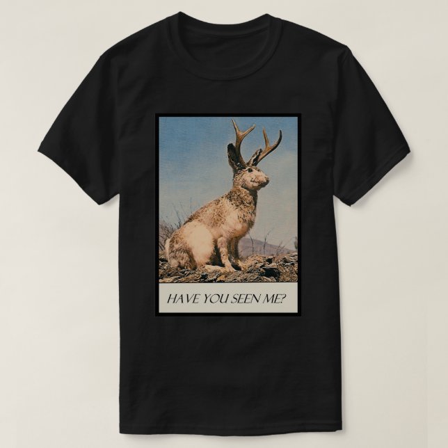 T-shirt Jackalope M'As-Tu Vu ? (Design devant)