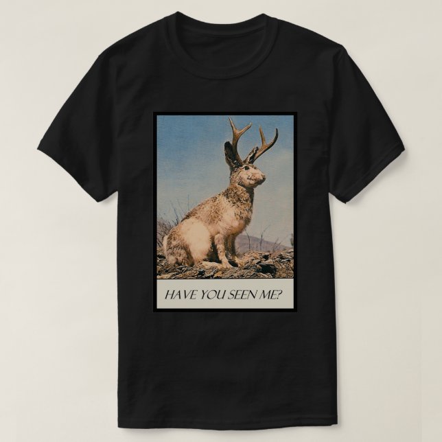 T-shirt Jackalope M'As-Tu Vu ? (Design devant)