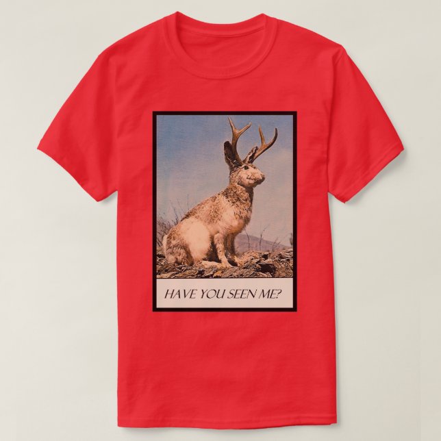 T-shirt Jackalope M'As-Tu Vu ? (Design devant)