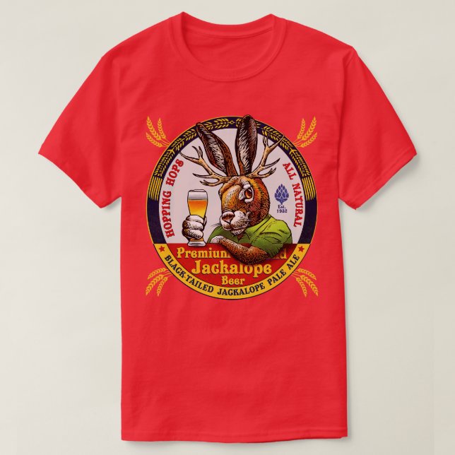 T-shirt Jackalope Pale Ale (Design devant)