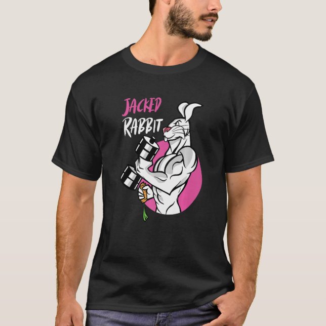 T-shirt Jacked Rabbit Gym Rabbit Jumpy Rabbits Premium (Devant)