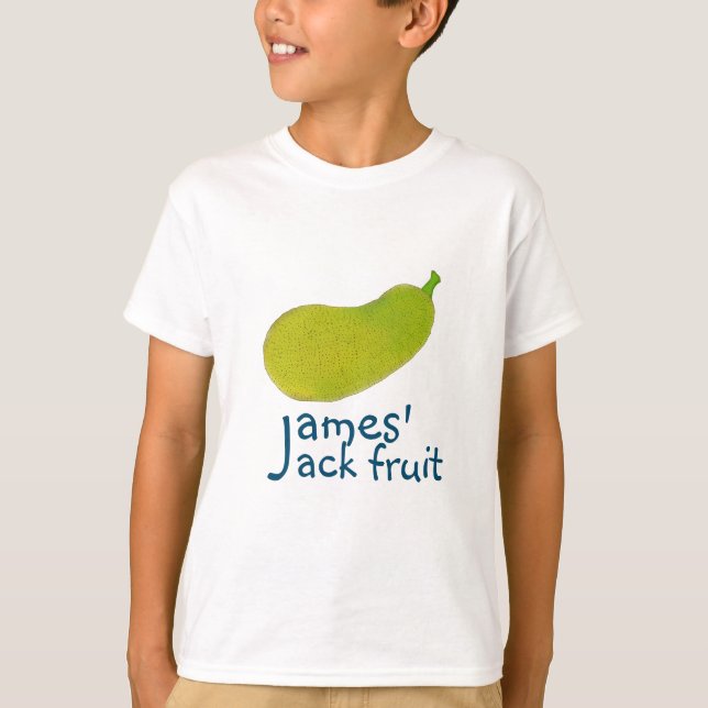 T-shirt Jackfruit Journey : Vêtements amusants pour J nomm (Devant)