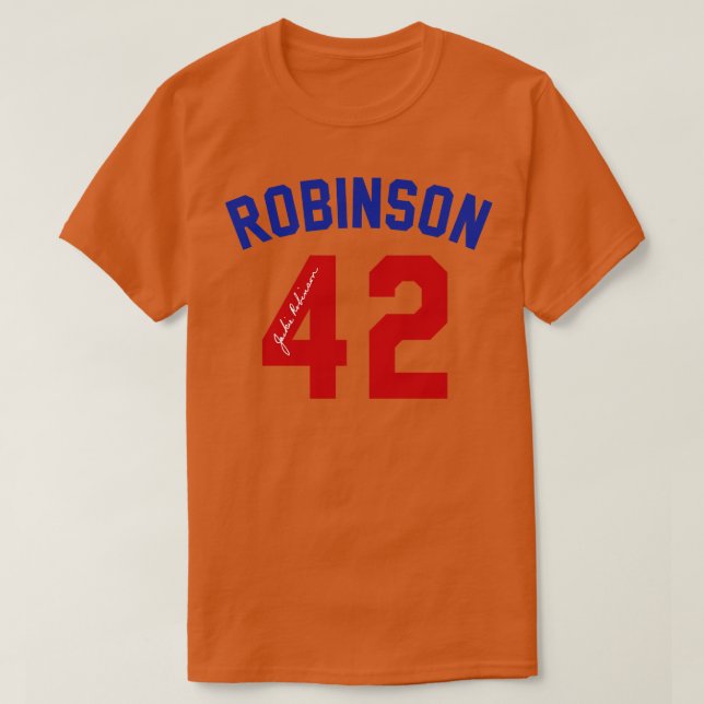 T-shirt Jackie Robinson Signé (Design devant)
