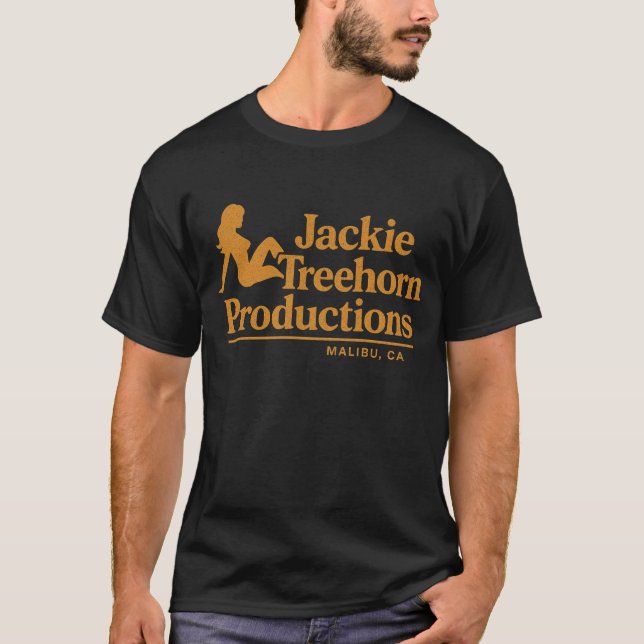 T-shirt Jackie Treehorn Productions (Devant)