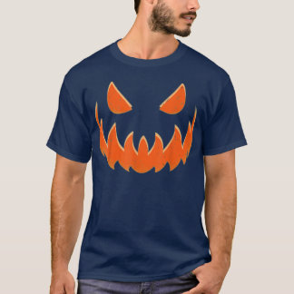 T-shirt Jackolantern  Men Women Kids Pumpkin Scary Hallowe